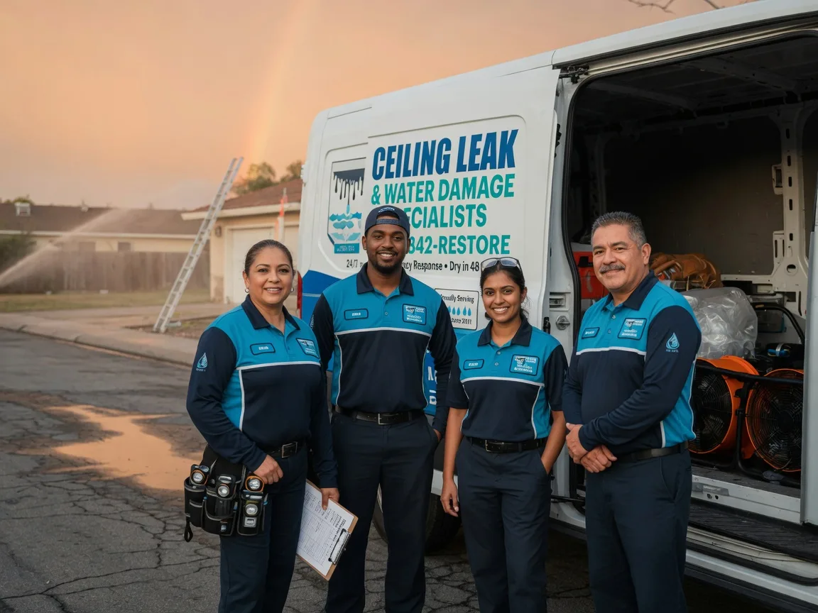 Ceiling Leak Cleanup company in Mittie, LA